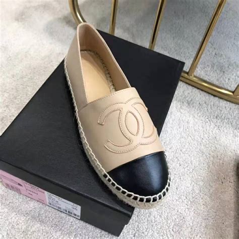 espadrille chanel|chanel espadrilles women.